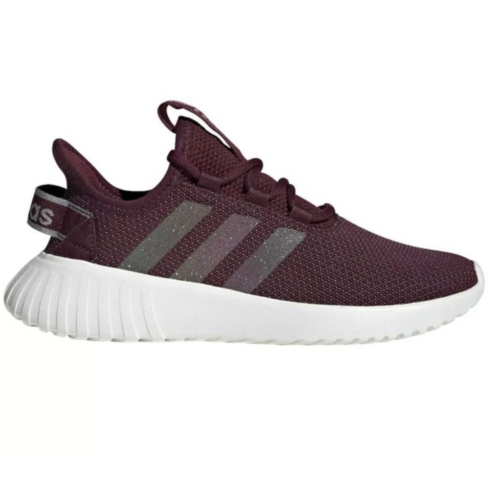 Adidas Cloudfoam Womens Qt Racer Athletic Running Shoes Maroon